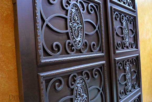 Spanish exterior doors
