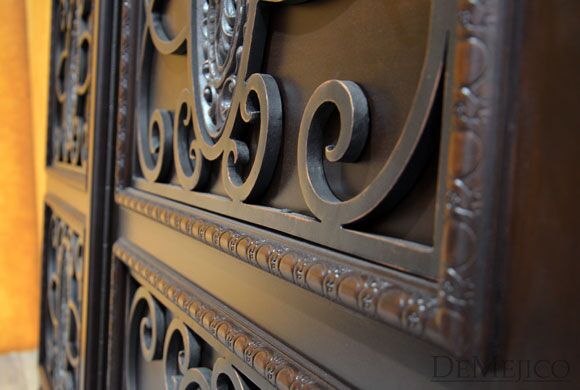 Spanish exterior doors