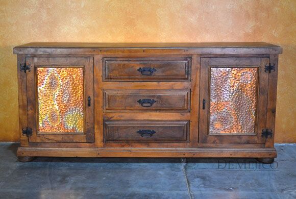 Old World Copper Buffet