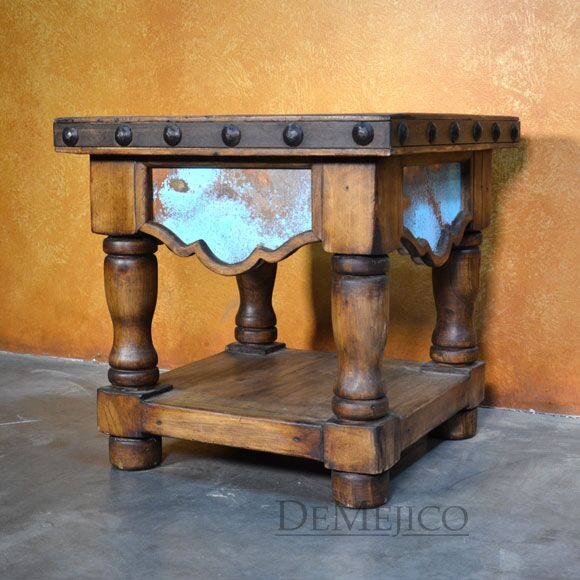 spanish end table