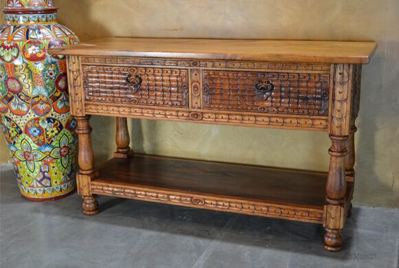 rustic sideboard table