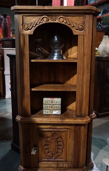 corner bookcase
