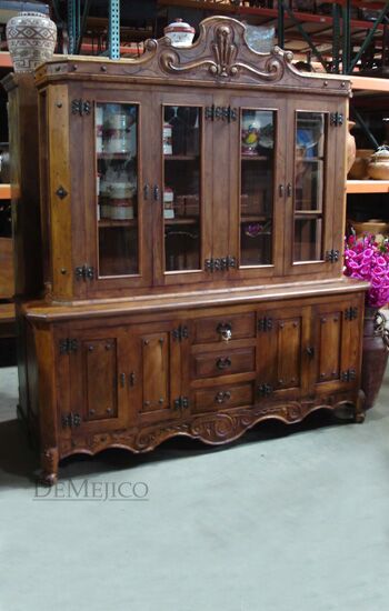Spanish carved hutch
