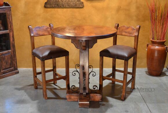 mesquite bar table