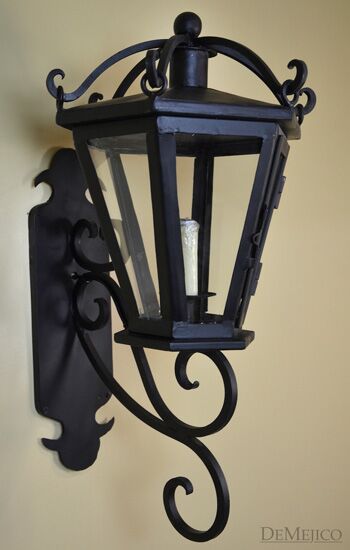 lantern style wall mount