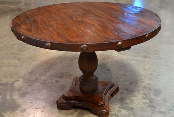 small round table