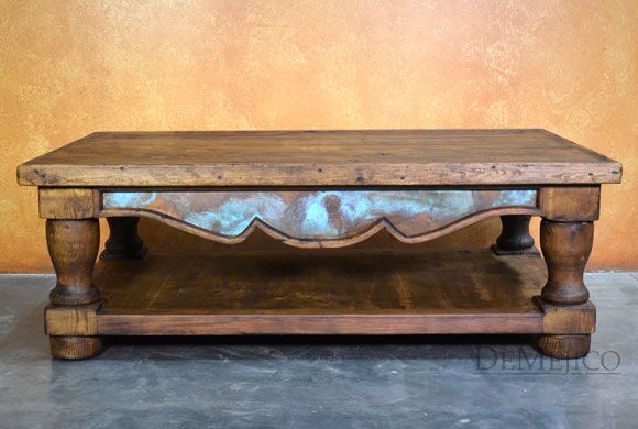 patina coffee table