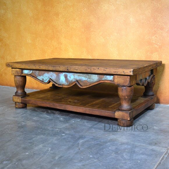 Patina Coffee Table, Agave Coffee Table
