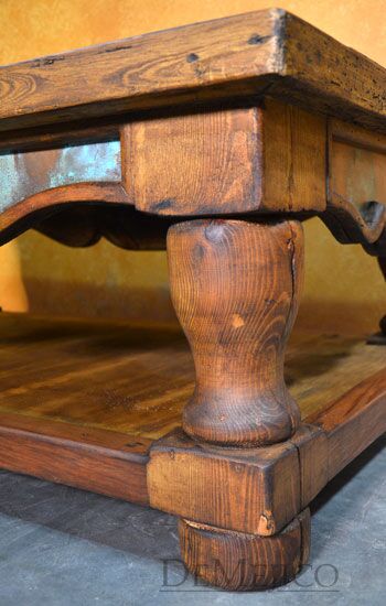 patina coffee table