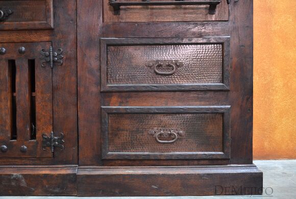Copper Panel Bar, Large Spanish Bar, Restaurant Furniture