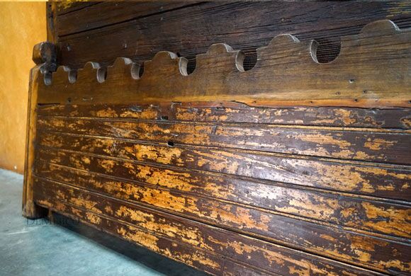 Rustic Headboard, Old Door Hacienda Bed