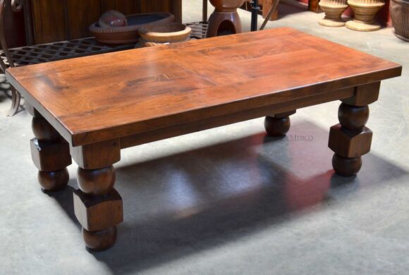 old world coffee table