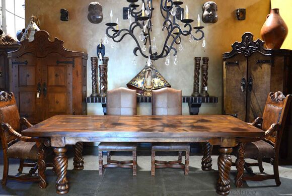 mediterranean dining table