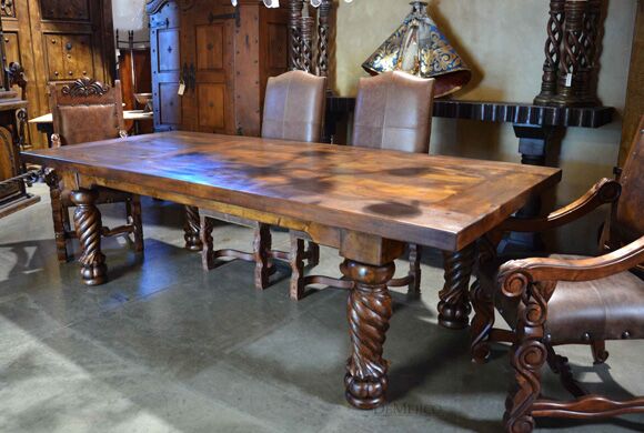 mediterranean dining table