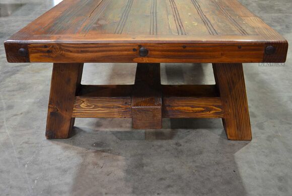 reclaimed wood coffee table