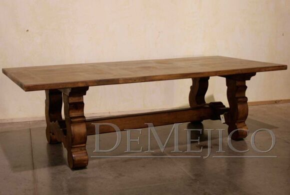 old world dining table