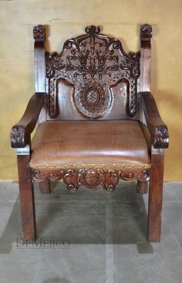 spanish revival chair