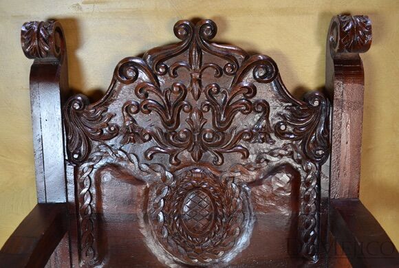 spanish revival chair