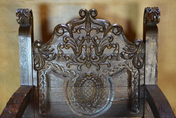 spanish revival chair