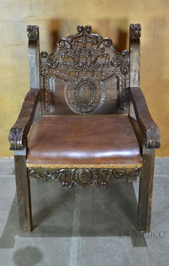 spanish revival chair
