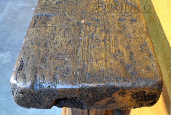 Consola Tronco Especial, Rustic Wood Console Table