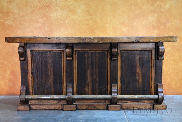 Spanish wood bar