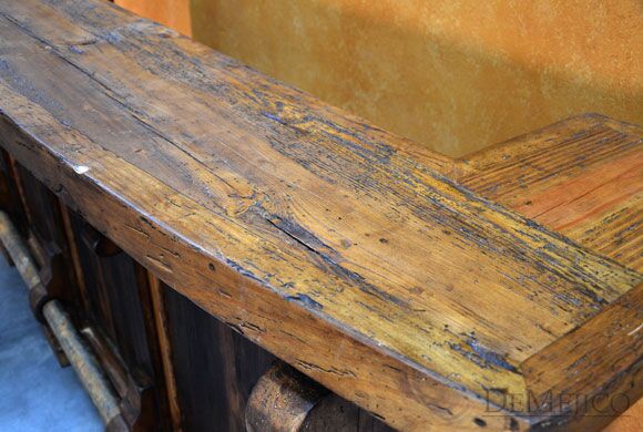 Spanish wood bar