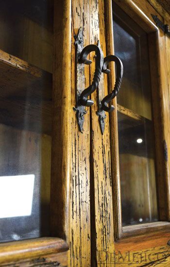 Western Hacienda Hutch, Western Hutch, Rustic Hutch