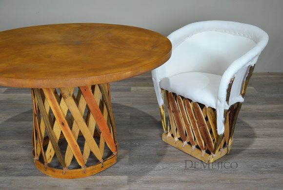 Spanish Equipal Chairs, Spanish Style Seating, Mexican Lounge Chair