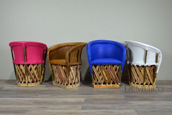 Spanish Equipal Chairs, Spanish Style Seating, Mexican Lounge Chair