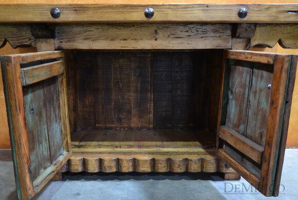 Old Door Console Table, Old Wood Console Table