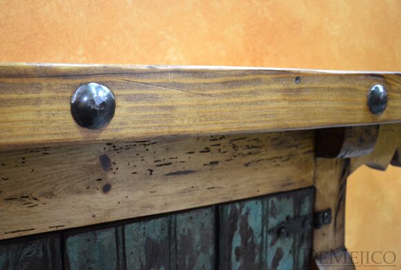 Old Door Console Table, Old Wood Console Table