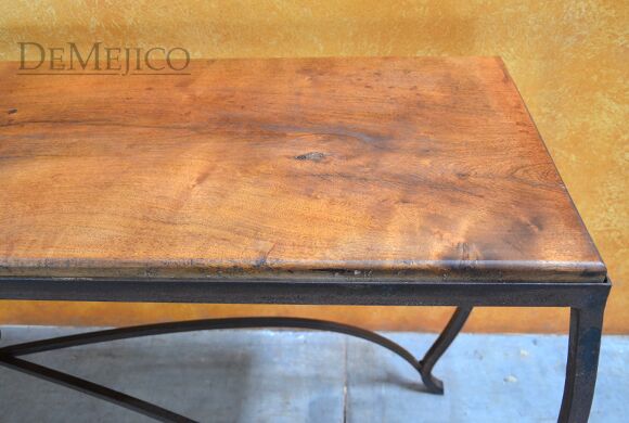 Revival Console Table, Iron Base Console Table, Elegant Console Table