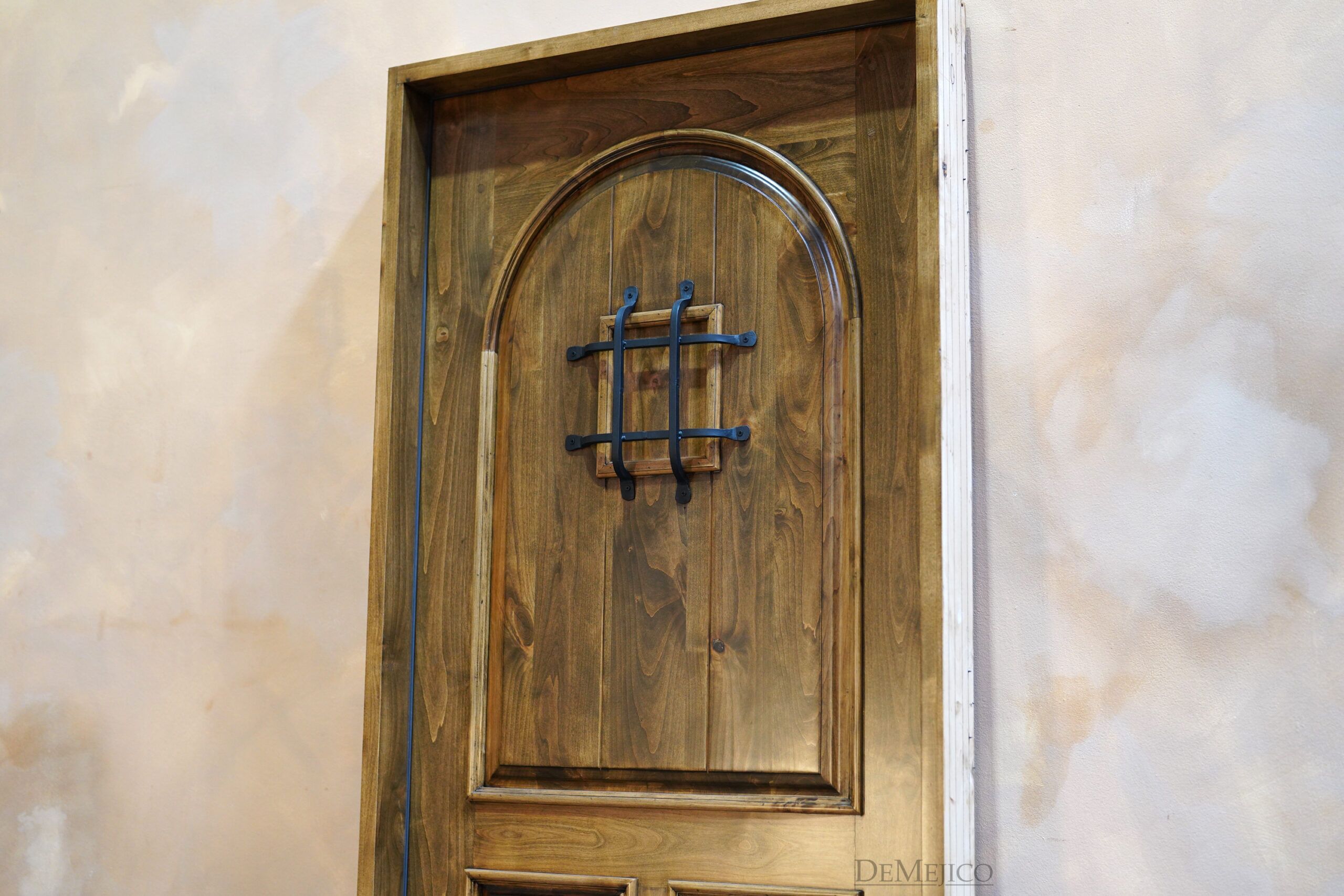 Puerta Cristobal, Rustic Exterior Doors - Demejico
