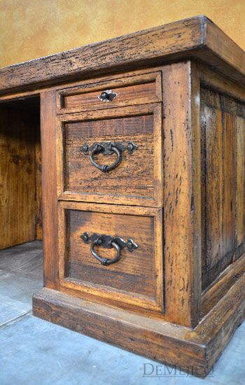 Old Wood Colonial Desk