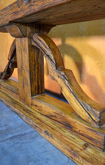 Consola Campana, Spanish Console Table, Rustic Console Table