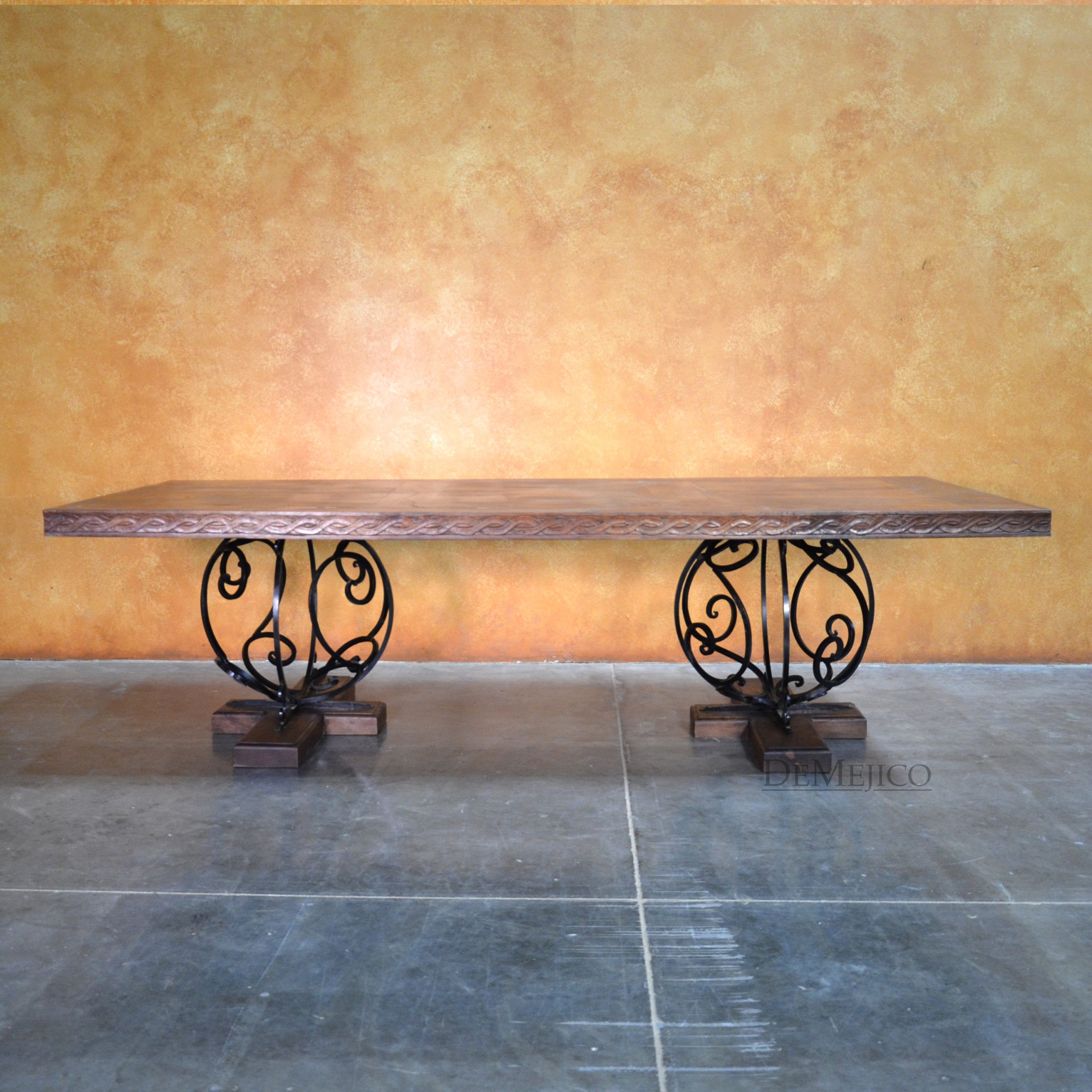 Mesa Mariana, Spanish Table, Old World Style Home - Demejico