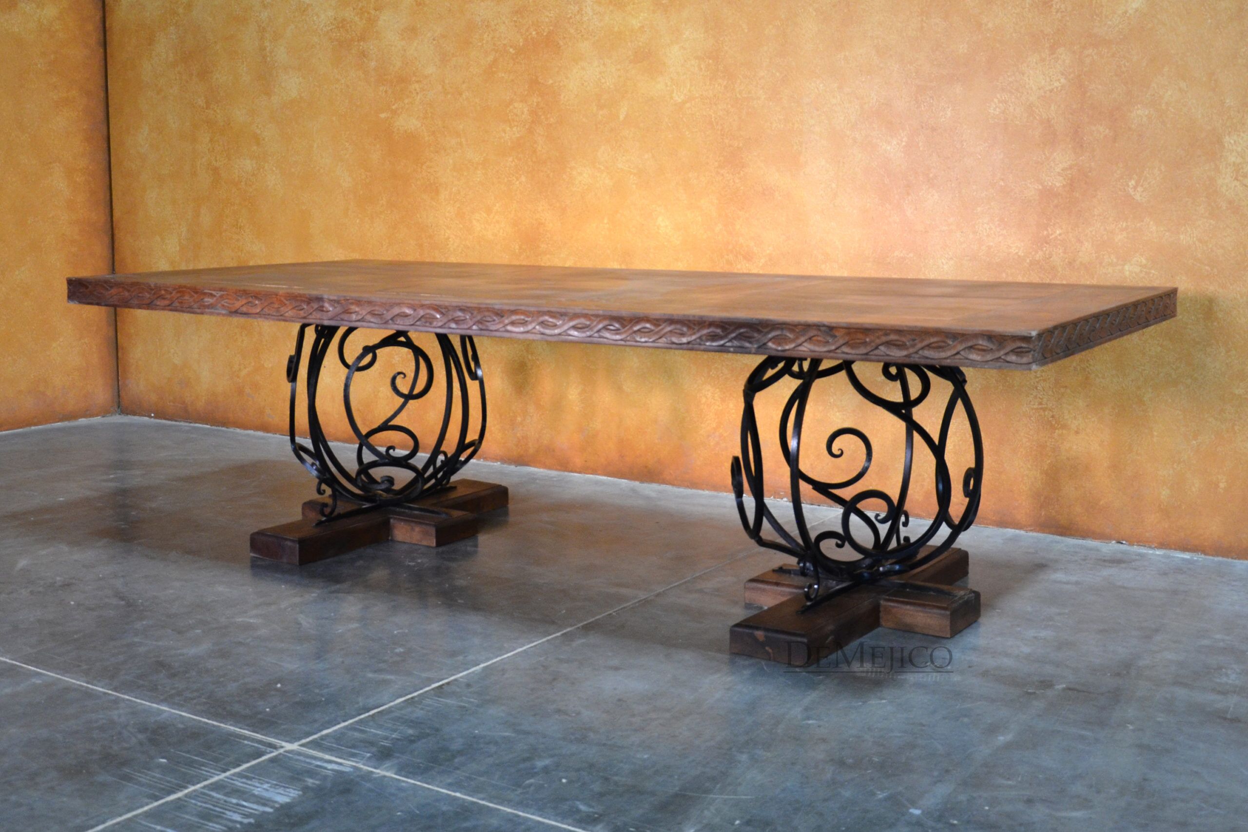 Mesa Mariana, Spanish Table, Old World Style Home - Demejico