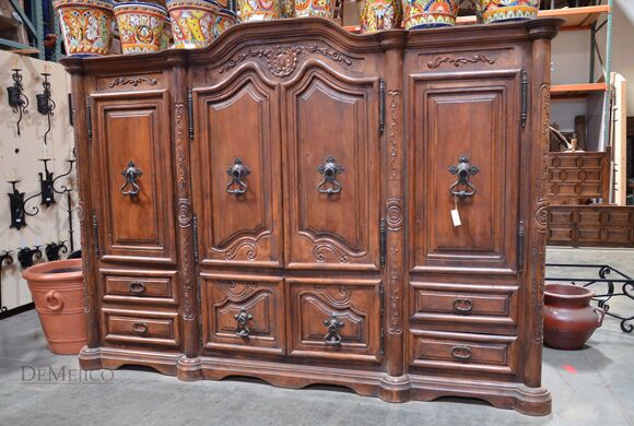 3 piece mediterranean entertainment center