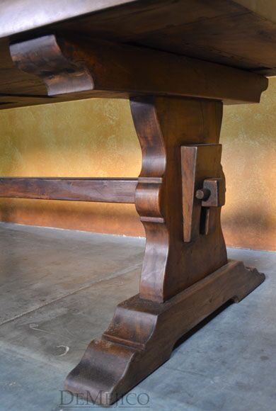 Mesa Hacienda Dining Table, Spanish Style Dining Table