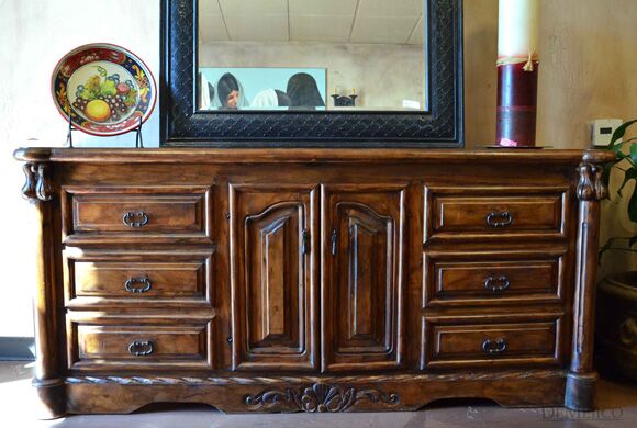 spanish buffet table