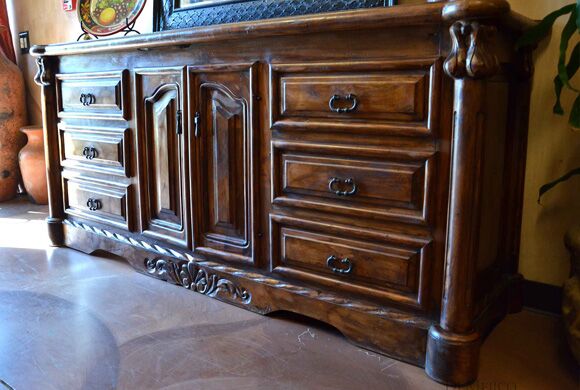 spanish buffet table