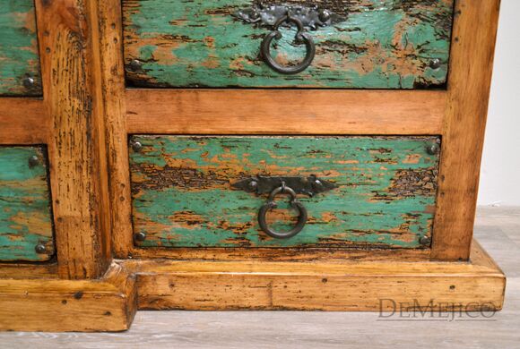 old world patina dresser