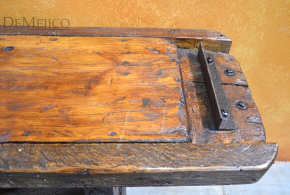 Carreta Rustic Console Table Sencillo, Spanish Farmhouse Console Table, Farmhouse Style