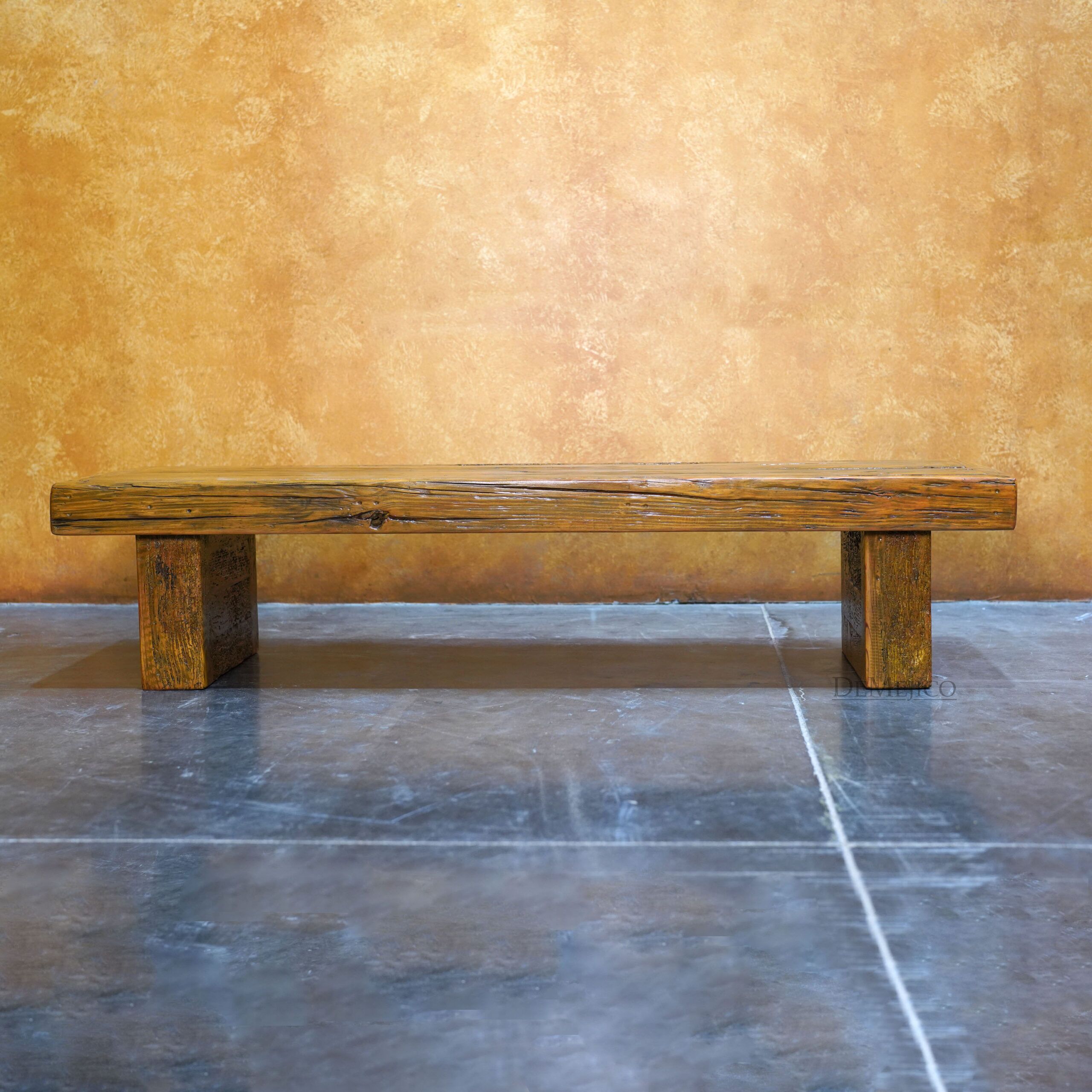 Large Grappa Coffee Table, Old Wood Coffee Table, Rustic Coffee Table