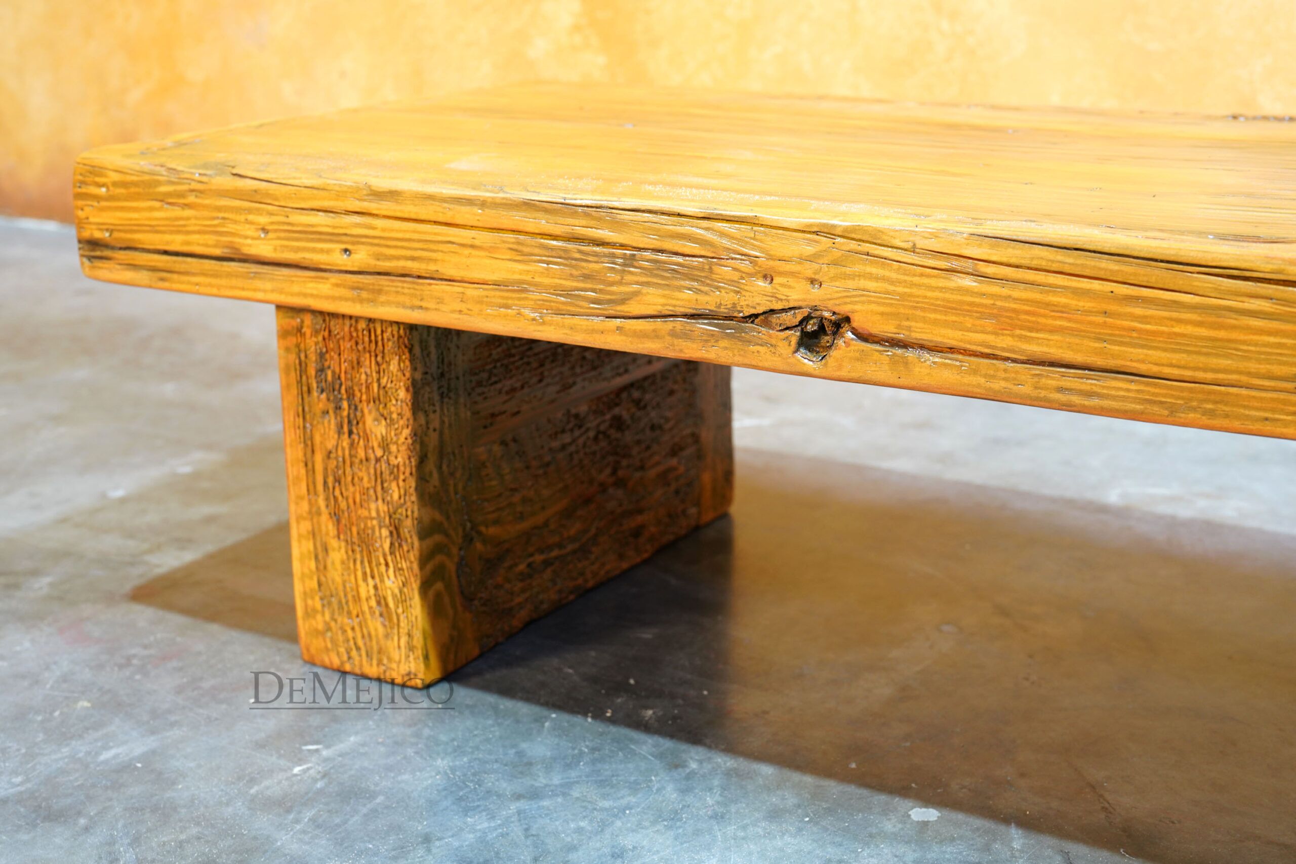 Large Grappa Coffee Table, Old Wood Coffee Table, Rustic Coffee Table