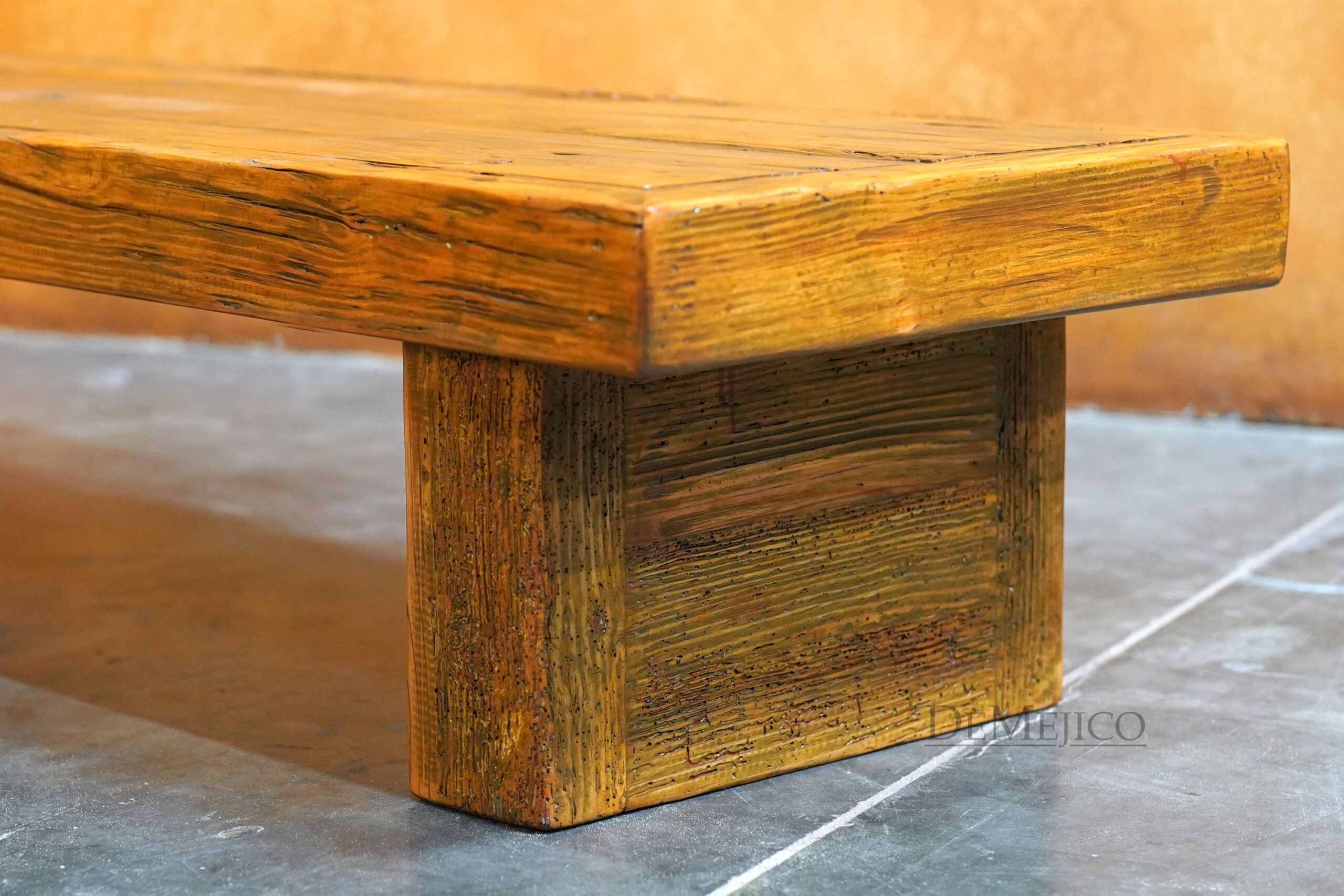 Large Grappa Coffee Table, Old Wood Coffee Table, Rustic Coffee Table
