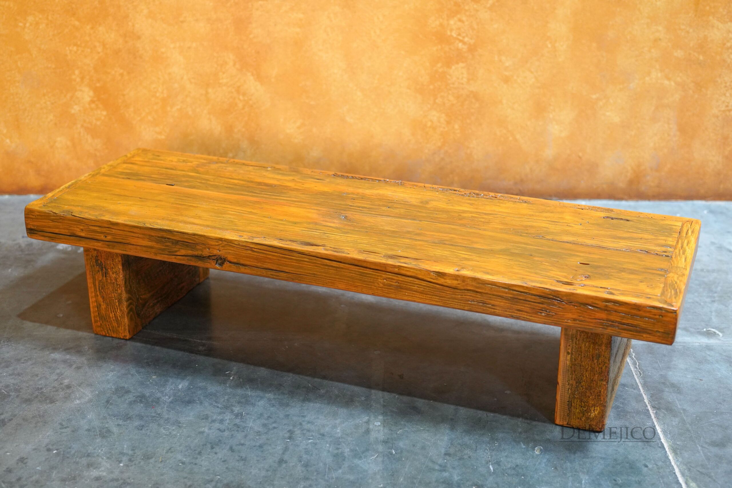 Large Grappa Coffee Table, Old Wood Coffee Table, Rustic Coffee Table