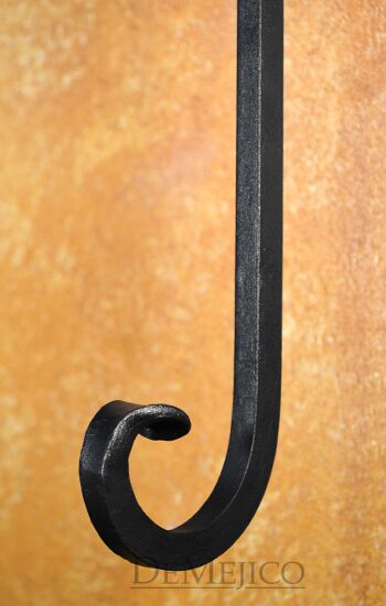 Spanish Wall Sconce, Scrolled Wall Sconce