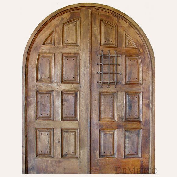 Spanish entry doors